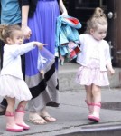 Sarah Jessica Parker's Girls, Marion and Tabitha, Shop The Day Away 0614