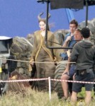 Knox And Vivienne Jolie-Pitt Visit Angelina Jolie On Set Of Maleficent 0628