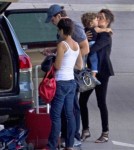 Penelope Cruz And Javier Bardem Spend Family Time With Leo 0614