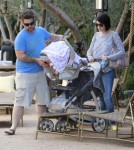 Jack Osbourne And Family Take Pearl For A Stroll 0604