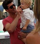 Robin Thicke Mixes Work And Pleasure With Julian 0608