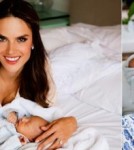 Alessandra Ambrosio Debuts Baby Son Noah on Facebook With Pampers