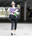 Charlize Theron Takes Jackson to thjee doctor's office in Beverly Hills, Ca - June 11