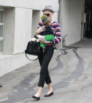 Charlize Theron Takes Jackson to thjee doctor's office in Beverly Hills, Ca - June 11