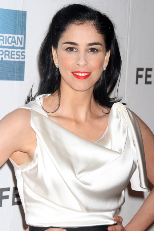 Sarah Silverman at the Tribeca Film Festival screening of 'Take This Waltz' in New York City, New York on April 22, 2012.