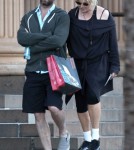 Hugh Jackman Takes Oscar And Ava Jackman To Art Gallery In Sydney 0716