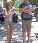 Chris Hemsworth Cradles Baby India Hemsworth While Out In Madrid 0705