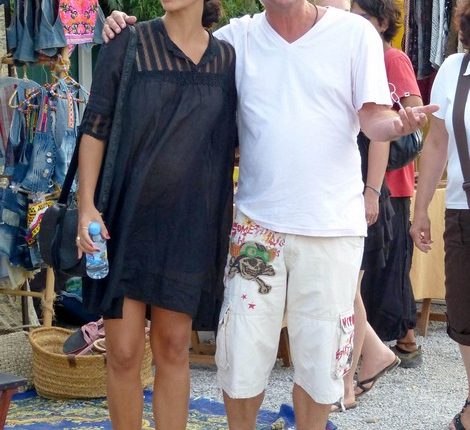 Camila Alves Shops At The Hippie Market