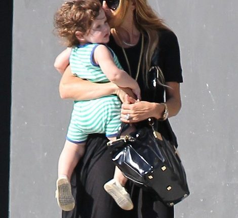 Rachel Zoe And Son Skyler Out And About In West Hollywood