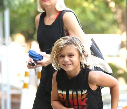 Singer turned designer Gwen Stefani and her son Kingston were out and about in Sherman Oaks, California on August 30, 2012.