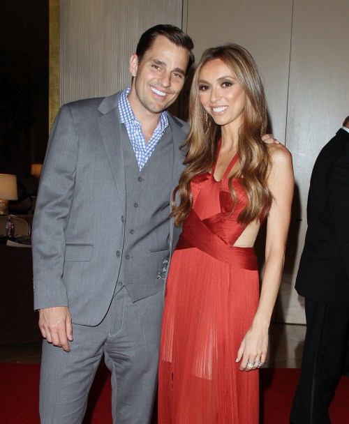Giuliana and Bill Rancic at the Gracie Awards Gala held at The Beverly Hilton Hotel in Beverly Hills, California on May 22nd, 2012.