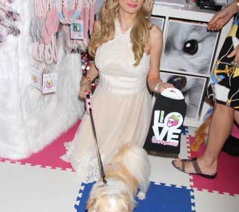 Model and reality star Holly Madison launches ‘Lucky Pet Products’ in Las Vegas, NV on September 11th, 2012.