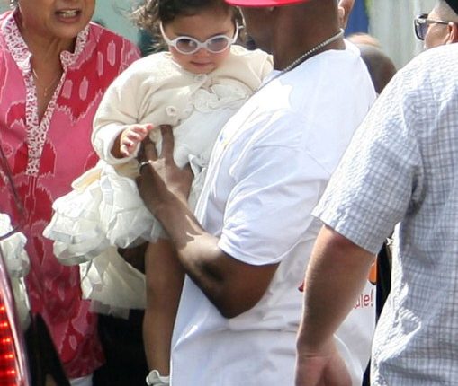 Nick Cannon, Mariah Carey and their twins Monroe and Moroccan attended “Family Day” at the Santa Monica Pier, California on October 6, 2012. The couple took a ride on the roller coaster together and spent time with the twins.