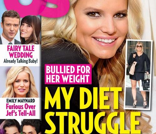 Jessica Simpson Covers US Weekly