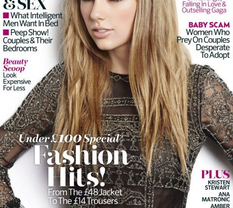 Taylor Swift on the cover of U.K. Marie Claire November issue