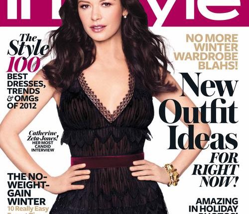 Catherine Zeta Jones Covers InStyle Magzine