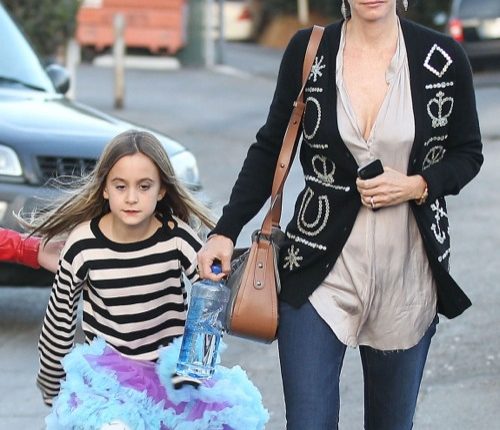 Courteney Cox Spends The Day With Coco