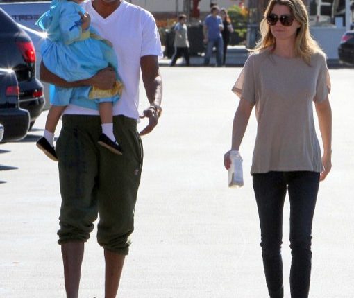 Ellen Pompeo and Chris Ivery Take Stella Shopping