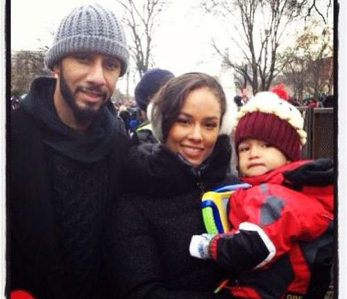 alicia keys and family at in.