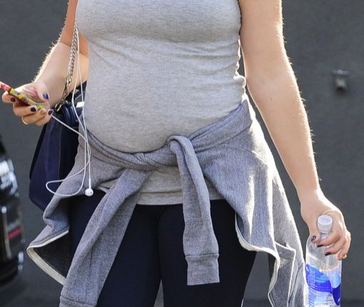 Pregnant Busy Philipps Leaving A Gym In West Hollywood