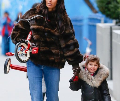 Padma Lakshmi Takes Her Daughter Krishna Out To Ride Her Tricycle