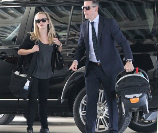 Reese Witherspoon Takes Her Baby To Get A Checkup