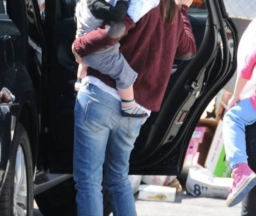 Jennifer Garner And Son Samuel Spend The Day Together In Brentwood