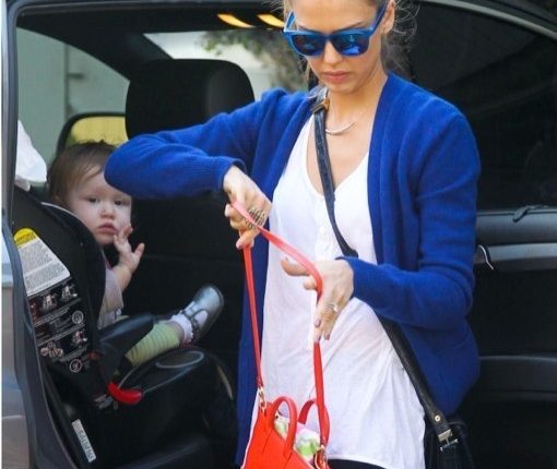 Jessica Alba Enjoys A Day With Her Family in Santa Monica