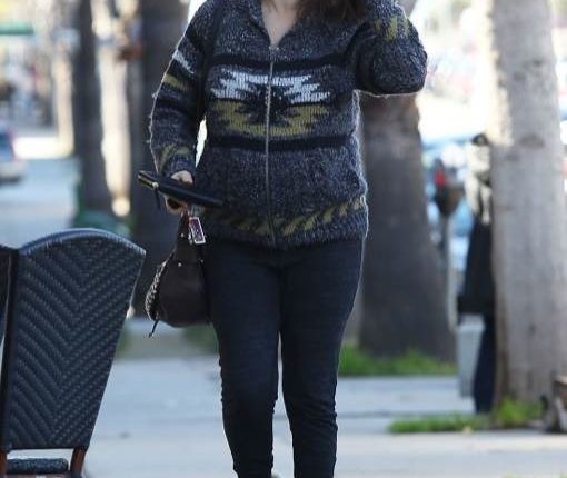 Semi-Exclusive… Pregnant Maya Rudolph Meets A Friend For Lunch