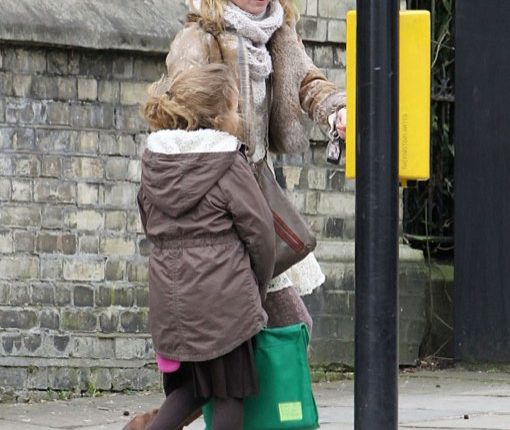 Geri Halliwell Takes Bluebell Out In London