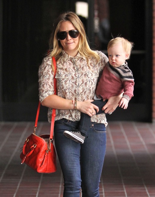 Hilary Duff Spends The Day Bonding With Luca | Celeb Baby Laundry