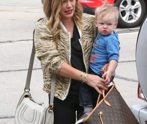 Hilary Duff And Family Stop By Restoration Hardware