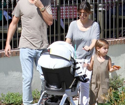 Kourtney Kardashian And Family Out For Lunch