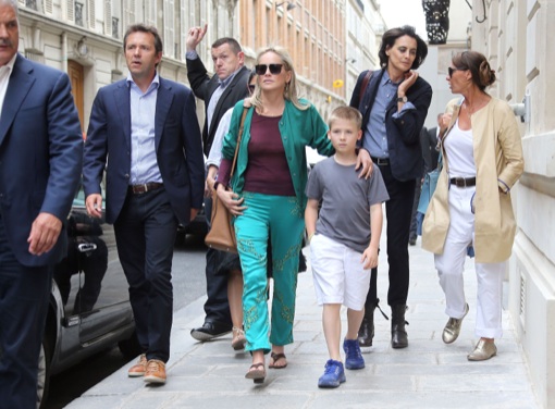 Sharon Stone Goes Braless On Shopping Trip With Her Son | Celeb Baby ...