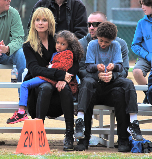 Heidi Klum: Saturday Sports Day With Her Kids | Celeb Baby ...