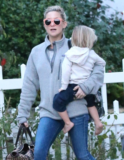 Exclusive… Kate Hudson & Family Spend The Day At Her Brother Oliver’s ...