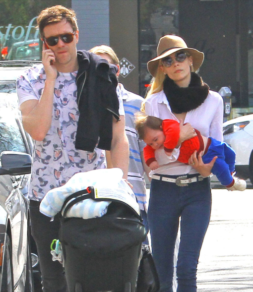 Exclusive… Jaime King & Family Out For Breakfast At Alfred Coffee ...