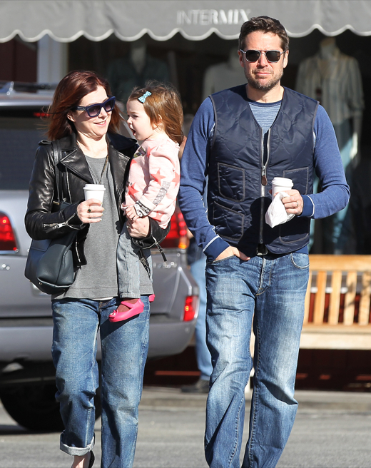 Alyson Hannigan Visits The Country Mart With Her Family | Celeb Baby ...