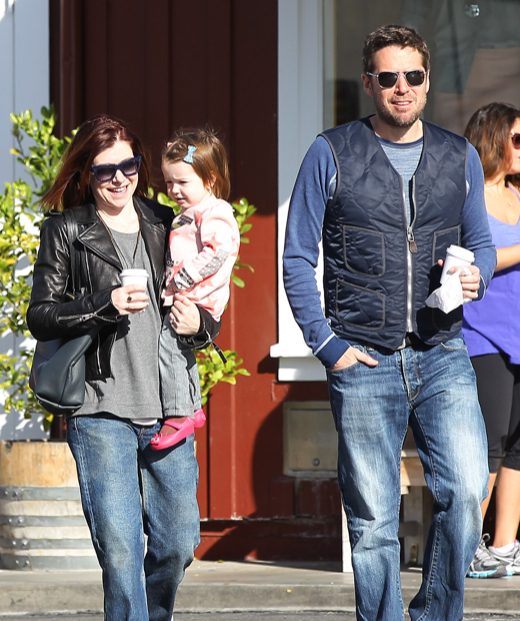 Alyson Hannigan Visits The Country Mart With Her Family | Celeb Baby ...