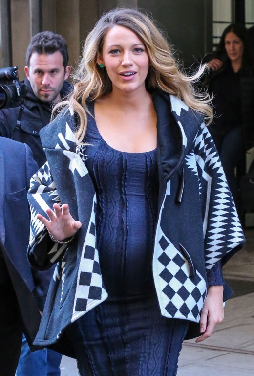 Pregnant Blake Lively Out And About In NYC Celeb Baby Laundry
