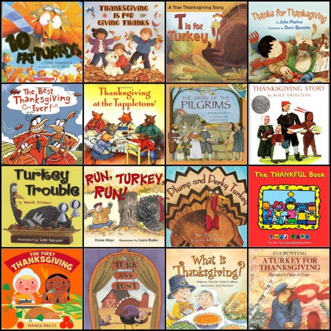 28 Thanksgiving Books For Kids
