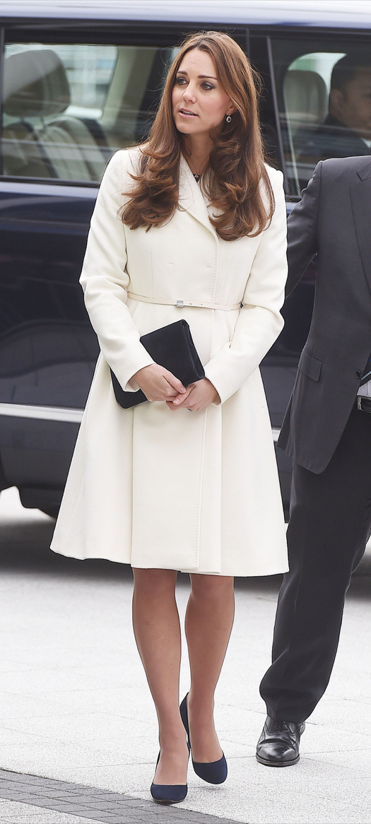 The Duchess Of Cambridge Visits Portsmouth | Celeb Baby Laundry