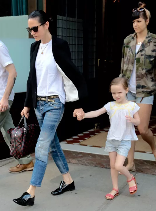 Jennifer Connelly Bundles Baby Agnes in the Big Apple