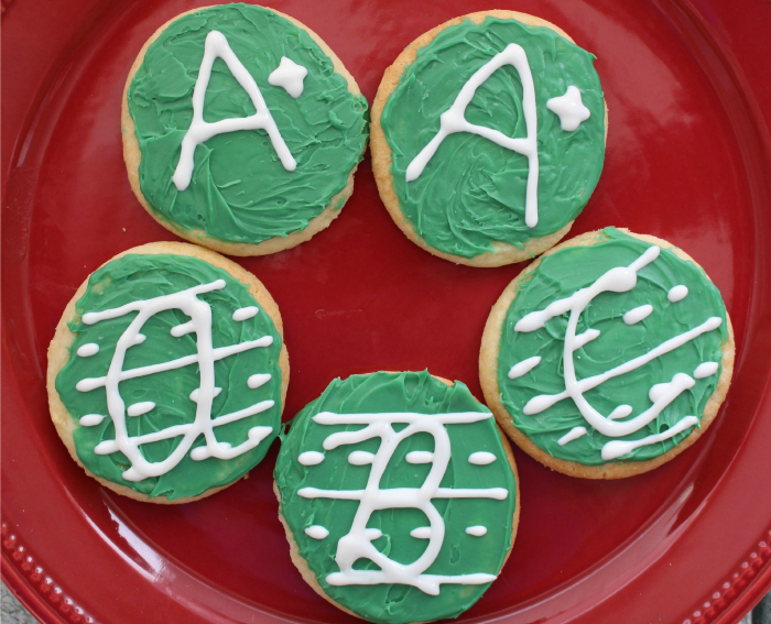 Back-to-School ABC Handwriting Cookies | Celeb Baby Laundry