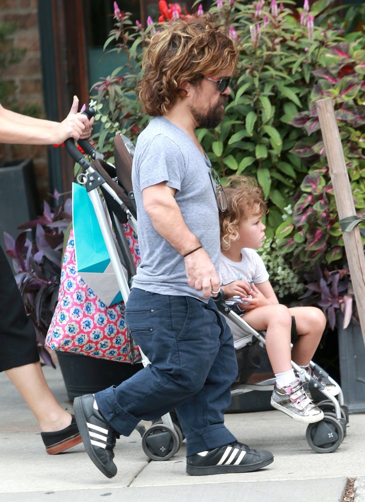 Peter Dinklage & Family Go For A Stroll In New York | Celeb Baby Laundry