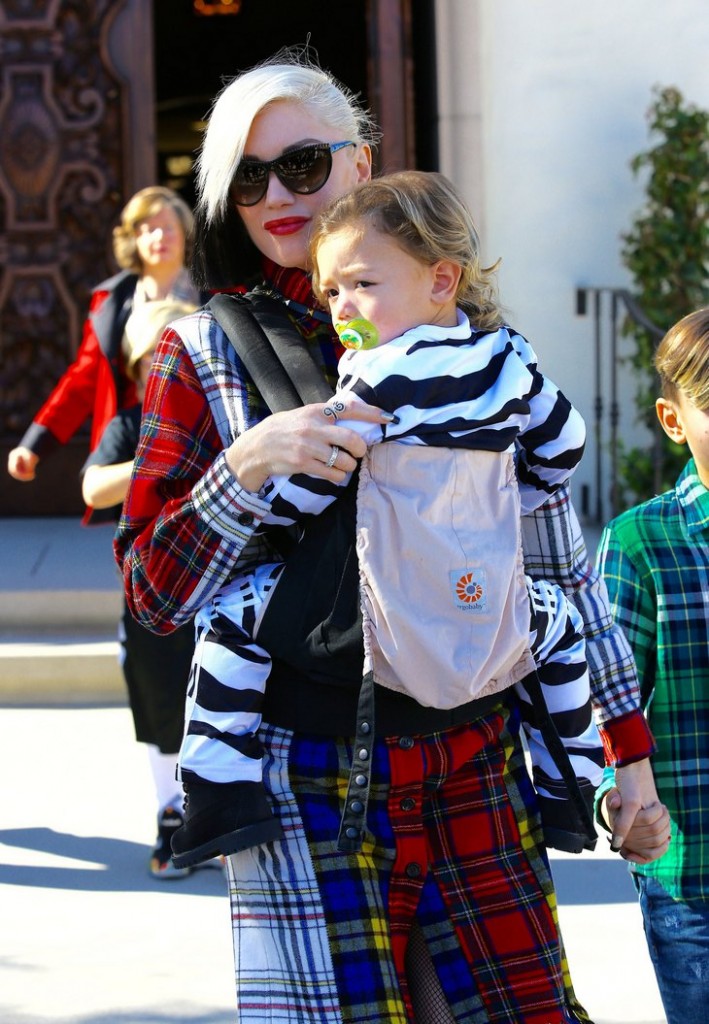 Gwen Stefani and Sons Kingston, Apollo, and Zuma Rossdale ...