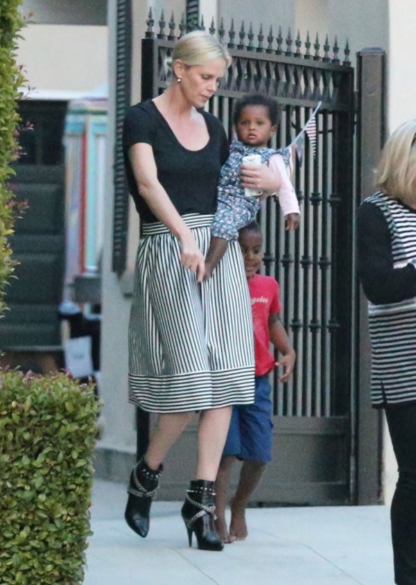 charlize-theron-kids-party5 Celeb Baby Laundry.