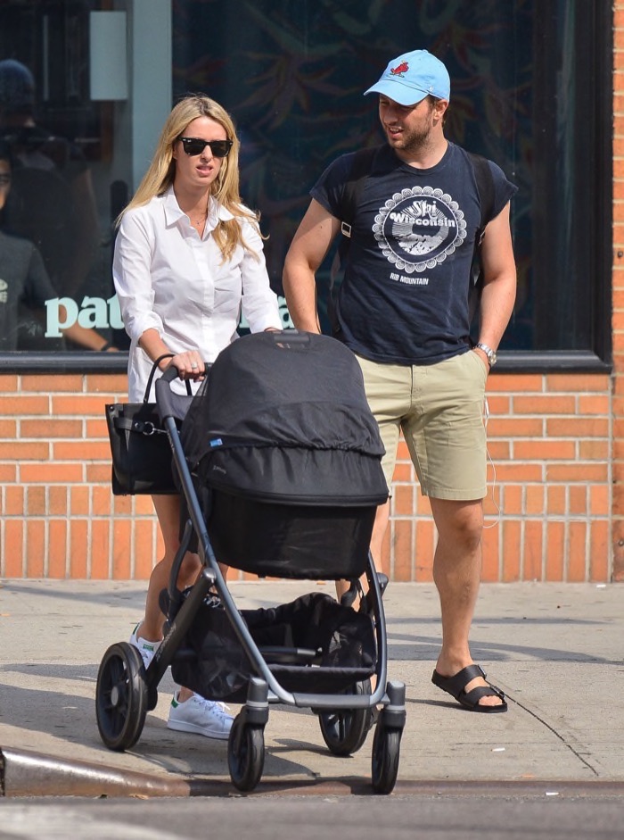 Nicky Hilton Strolls With Baby Lily | Celeb Baby Laundry