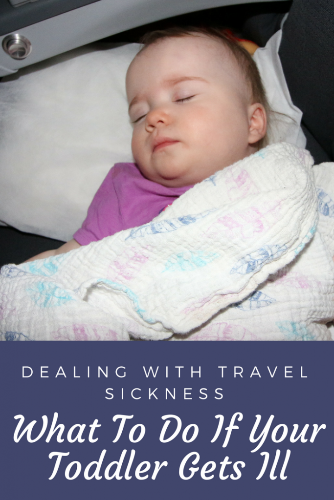 travel sick baby symptoms