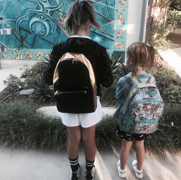 Jessica Alba’s Daughter Honor and Haven Head Back to School!